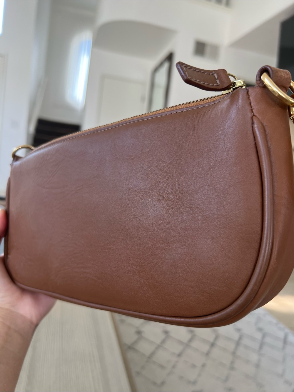 BY FAR Rachel Bag in Brown - Picture 10 of 16